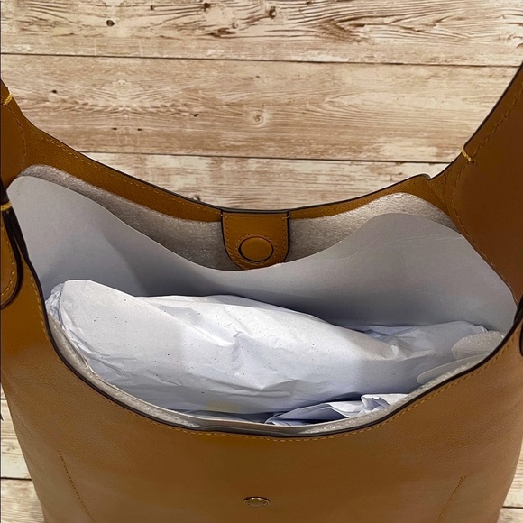 Coach Brooklyn Brown Leather Shoulder Bag 28 - Picture 6 of 9